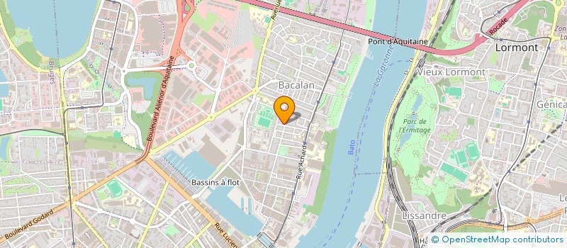 localisation de l'entreprise EURL CONSERVERIE  BORDEAUX