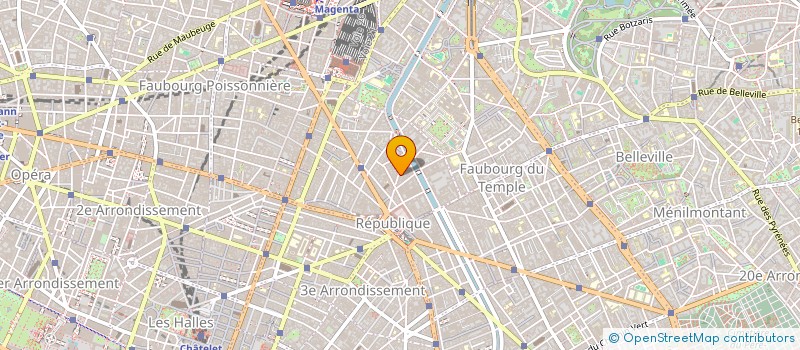 localisation de l'entreprise EURL CONSTANCE HAMEL  PARIS