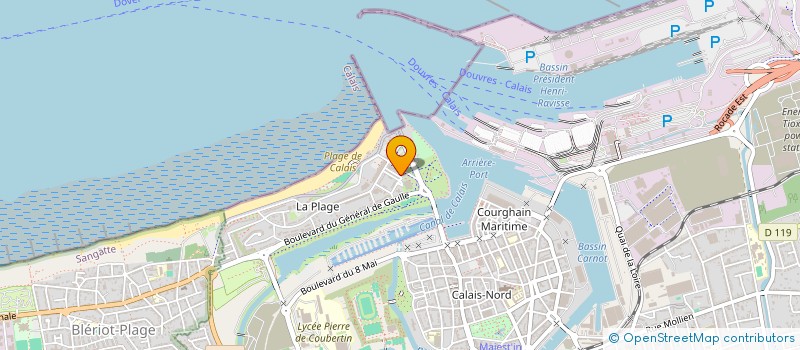 localisation de l'entreprise EURL CORALIE PIETO  CALAIS