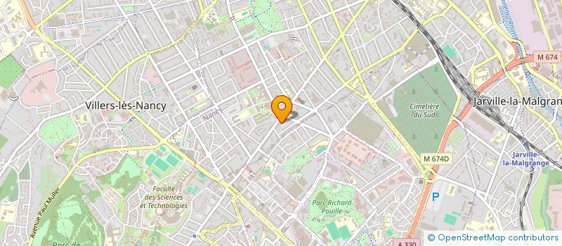 localisation de l'entreprise EURL CORINE MANGIN  NANCY