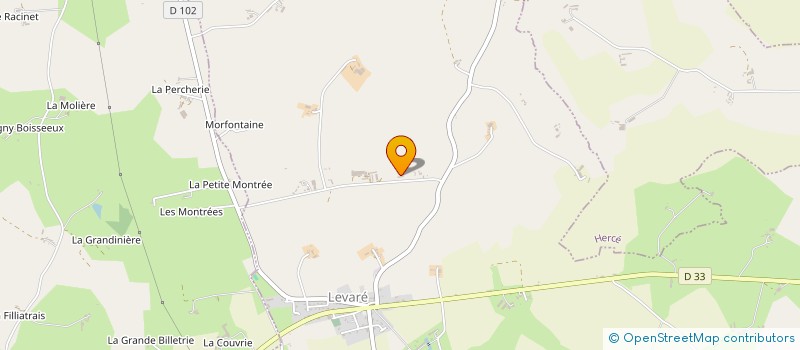 localisation de l'entreprise EURL CORNU COUSIN à GORRON