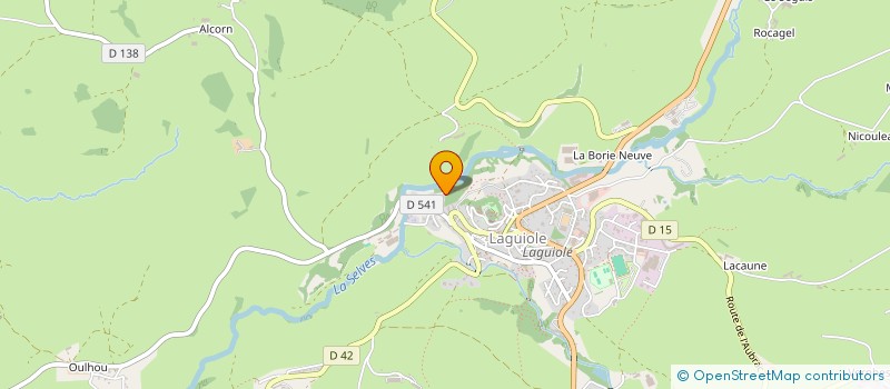 localisation de l'entreprise EURL COSTEROUSSE PHILIPPE à ARGENCES EN AUBRAC