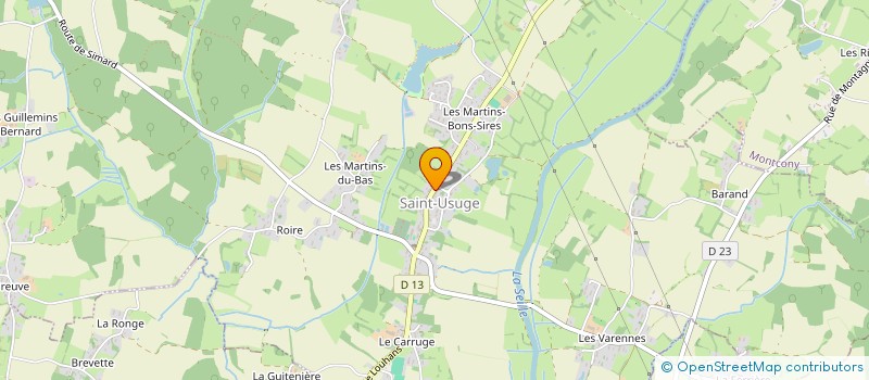 localisation de l'entreprise EURL COULON à VINCELLES
