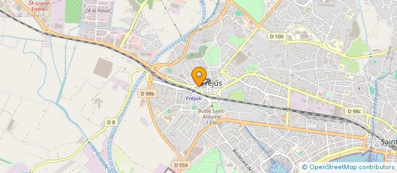 localisation de l'entreprise EURL COUPIAT à FREJUS