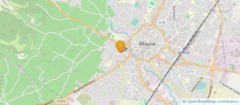 localisation de l'entreprise EURL COUTACHOT à BEAUNE