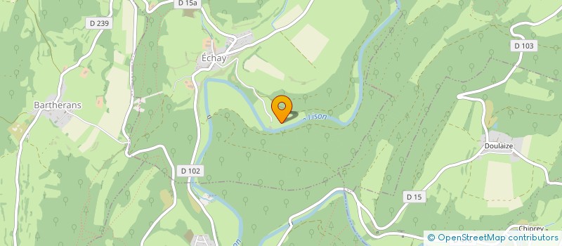 localisation de l'entreprise EURL COUTURIER LE PASSE EN D'AUTRES MAINS  MYON