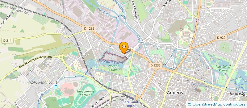 localisation de l'entreprise EURL COXY BAT  AMIENS