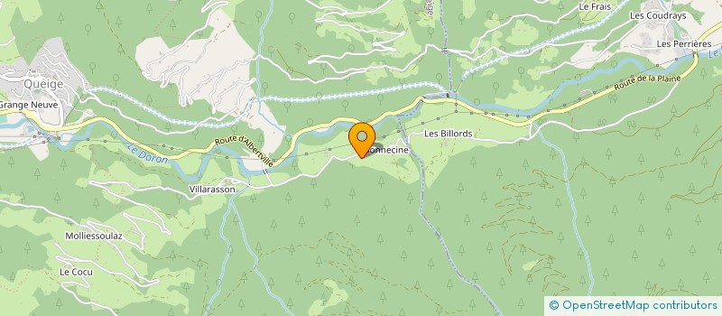 localisation de l'entreprise EURL CPV DENEIGEMENT TP  QUEIGE