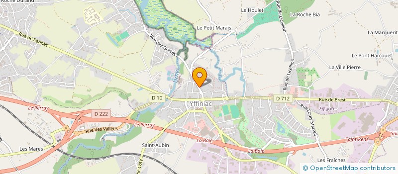 localisation de l'entreprise EURL CPYM à YFFINIAC