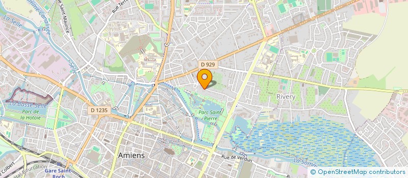 localisation de l'entreprise EURL CR2I BATIMENT  AMIENS