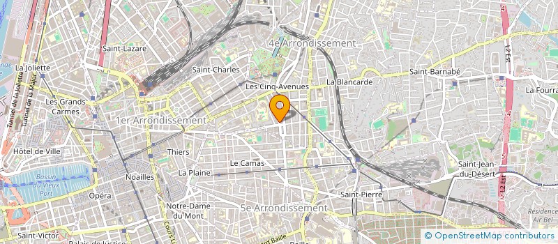 localisation de l'entreprise EURL CRB 13 à MARSEILLE