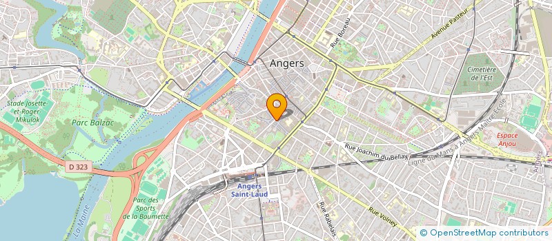 localisation de l'entreprise EURL CRC à ANGERS