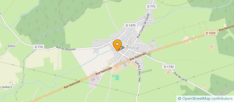 localisation de l'entreprise EURL CRE EVENTS BUSINESS  BUIRONFOSSE