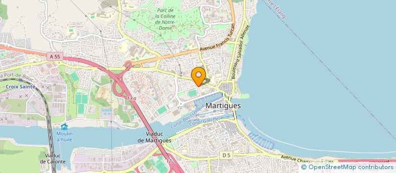 localisation de l'entreprise EURL CREATIV'NAIL à MARTIGUES