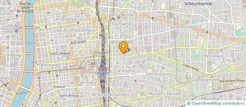 localisation de l'entreprise EURL CROUSTIPAIN à LYON