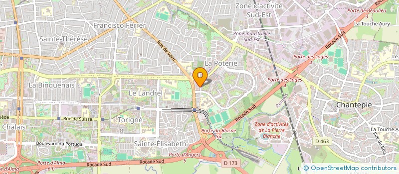 localisation de l'entreprise EURL CTDM à RENNES