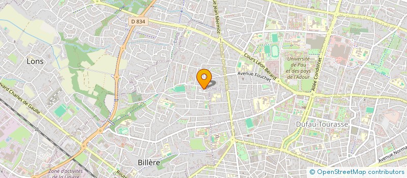 localisation de l'entreprise EURL CUADRADO à BILLERE