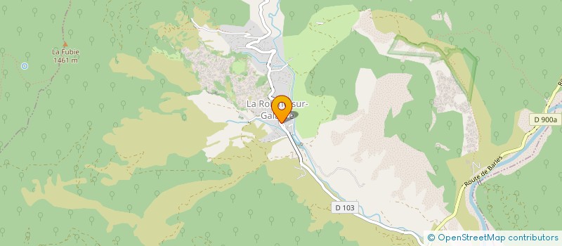 localisation de l'entreprise EURL CUISINE DU SUD  LA ROBINE-SUR-GALABRE