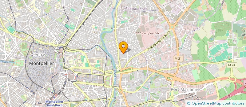 localisation de l'entreprise EURL CYRIL TREVISSOI  MONTPELLIER