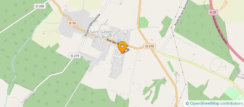 localisation de l'entreprise EURL D.A.M TAXI à SAINT-GATIEN-DES-BOIS