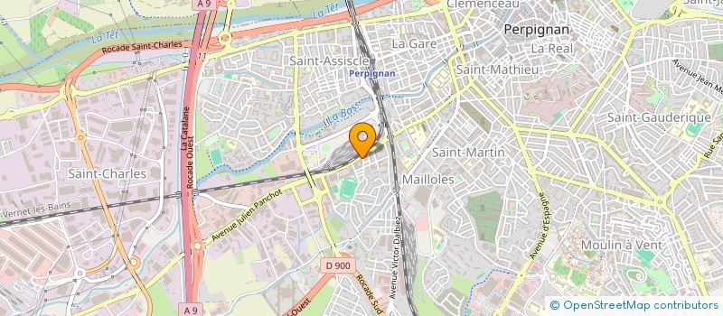 localisation de l'entreprise EURL D.A.O CONCEPT  PERPIGNAN