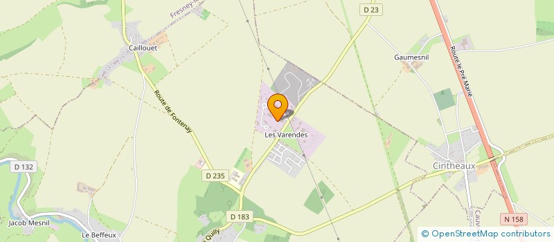 localisation de l'entreprise EURL D'EXPLOITATION GARAGE OLIVIER à BRETTEVILLE-SUR-LAIZE