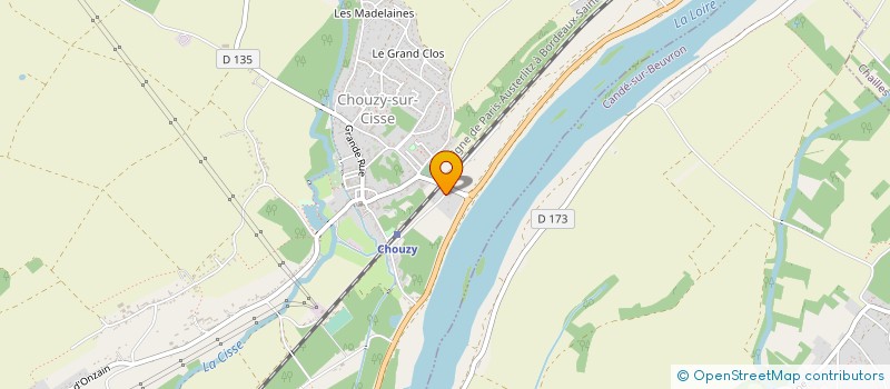 localisation de l'entreprise EURL D.J.O EXPRESS  VALLOIRE-SUR-CISSE