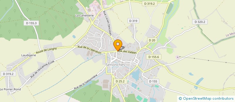 localisation de l'entreprise EURL D.S.C à SENONCHES