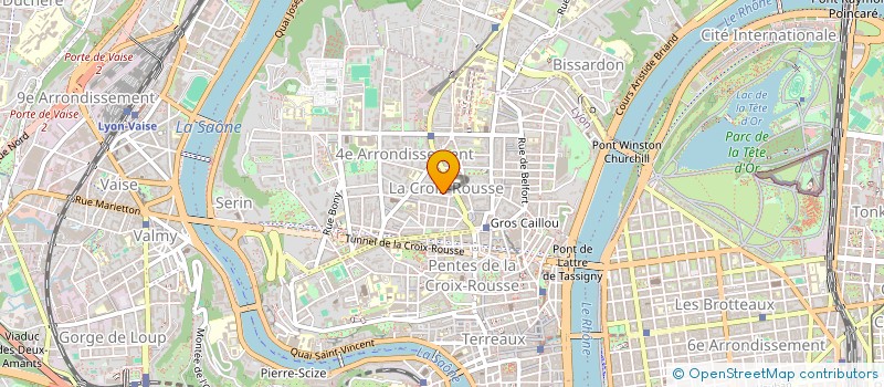 localisation de l'entreprise EURL D-STAB à LYON