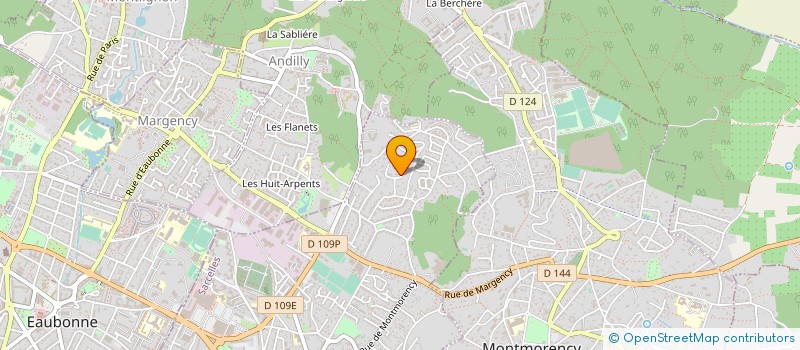 localisation de l'entreprise EURL DA ROCHA à SOISY-SOUS-MONTMORENCY