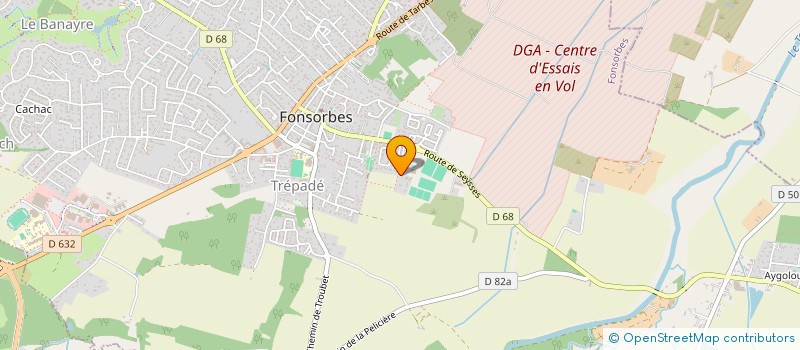 localisation de l'entreprise EURL DA SILVA MOREIRA  FONSORBES