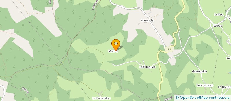 localisation de l'entreprise EURL DABERTRAND JULIEN à ROUFFIAC