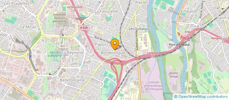 localisation de l'entreprise EURL DADOU à TOULOUSE
