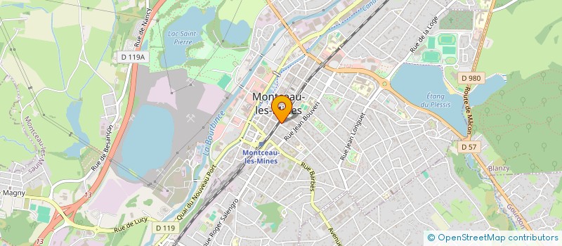 localisation de l'entreprise EURL DADU à MONTCEAU-LES-MINES