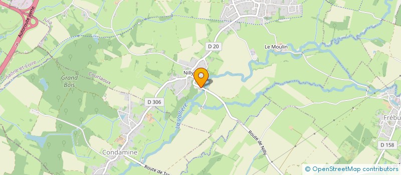 localisation de l'entreprise EURL DAGUISE LOIC à COURLAOUX