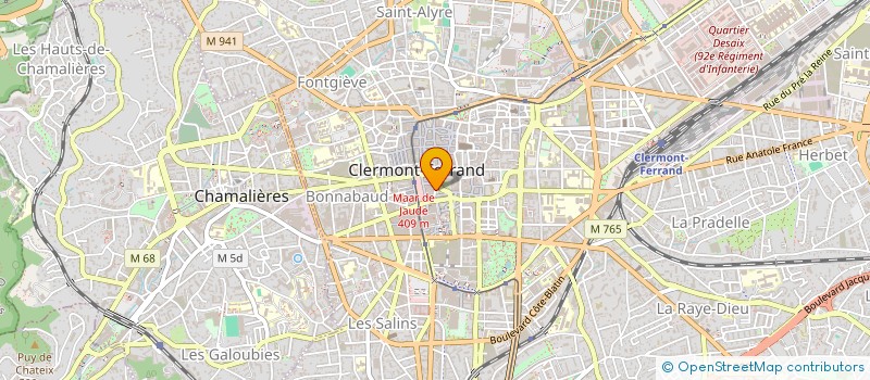 localisation de l'entreprise EURL DAL MORO  CLERMONT-FERRAND