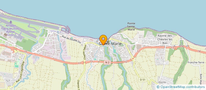 localisation de l'entreprise EURL DALHOE à SAINTE-MARIE