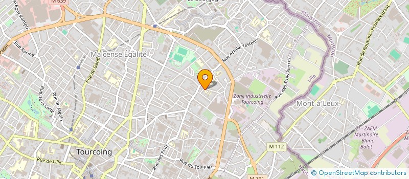 localisation de l'entreprise EURL DANIEL  TOURCOING