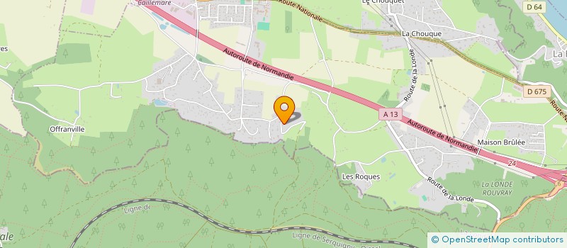 localisation de l'entreprise EURL DANNYSA  SAINT-OUEN-DE-THOUBERVILLE