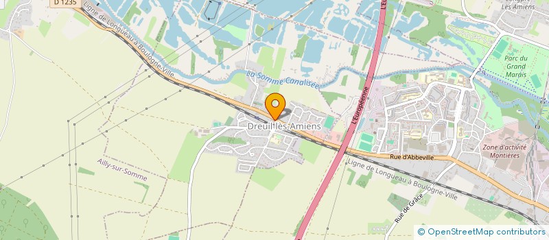 localisation de l'entreprise EURL DANTEN à DREUIL-LES-AMIENS