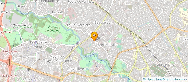localisation de l'entreprise EURL DAR BAIDA à NANTES