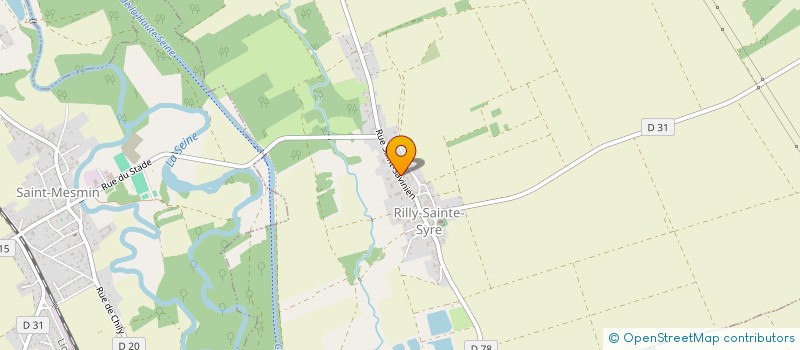 localisation de l'entreprise EURL DAUVET-ROUSSEAUX à RILLY-SAINTE-SYRE