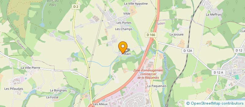 localisation de l'entreprise EURL DAVID COMBESCOT PAYSAGISTE à TADEN