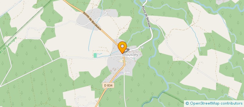 localisation de l'entreprise EURL DAVID MULLER  MOUSTEY