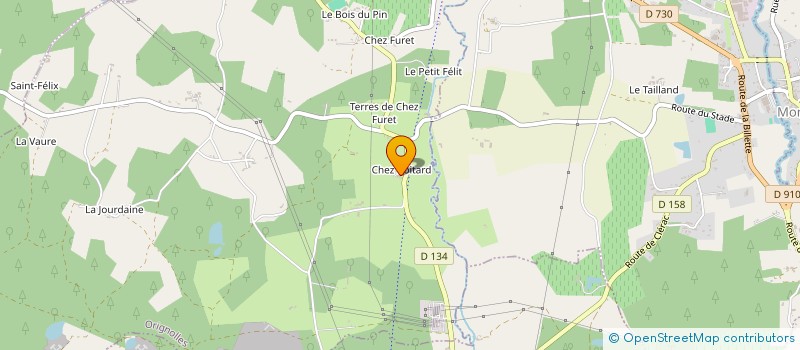 localisation de l'entreprise EURL DE BIARD à POUILLAC