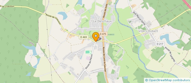 localisation de l'entreprise EURL DE BIASI  ASNANS-BEAUVOISIN