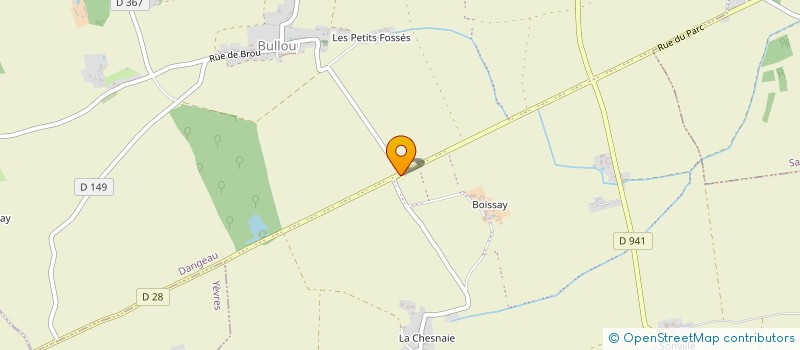 localisation de l'entreprise EURL DE BOISSAY à DANGEAU