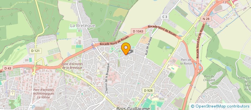 localisation de l'entreprise EURL DE CORNY à BOIS-GUILLAUME