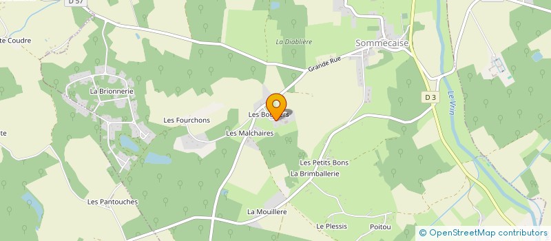 localisation de l'entreprise EURL DE GROS MONT  SOMMECAISE