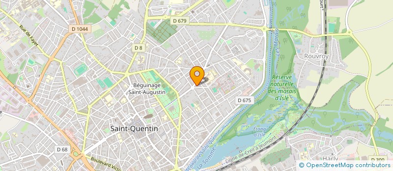 localisation de l'entreprise EURL DE L'ANTIQUE A L'INFORMATI AXONAISE à SAINT-QUENTIN
